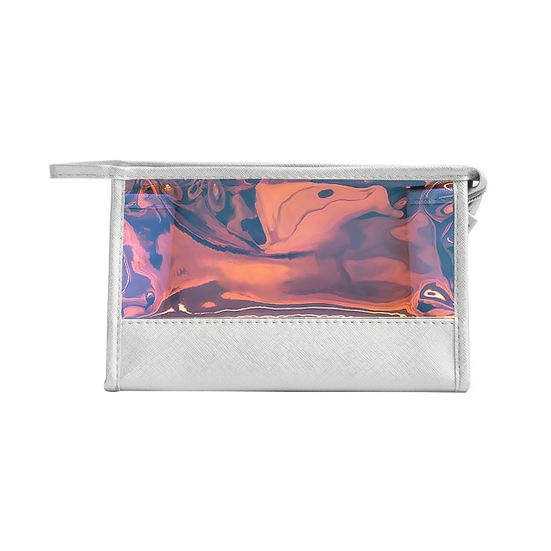 Custom hot sale laser transparent pouch